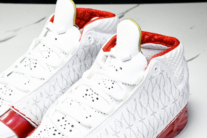 Jordan 23 White Varsity Red  - 318376-161
