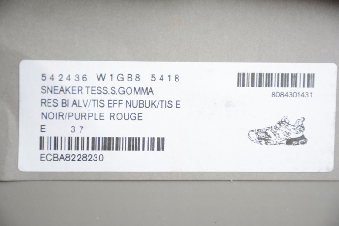 BL SNEAKER TESS.S.GOMMA 4.0 Orange black 5542436  W1GB8 5418