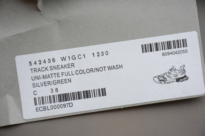 BL TRAINERS TRACK 3.0 GREY YELLOF  52023 W2FHR5 3043