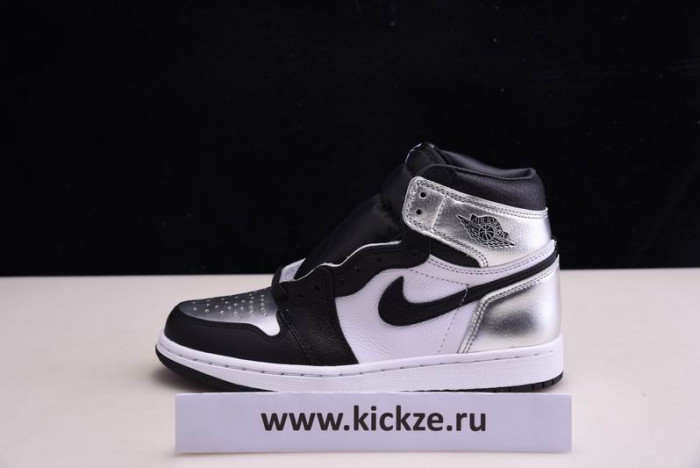 Air Jordan 1 High OG    “Silver Toe”  CD0461-001