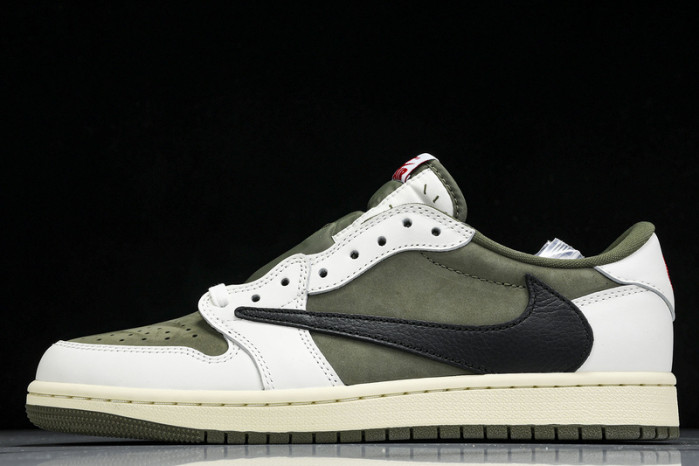 Travis Scott x Air Jordan 1 Low OG Olive  DM7866-200