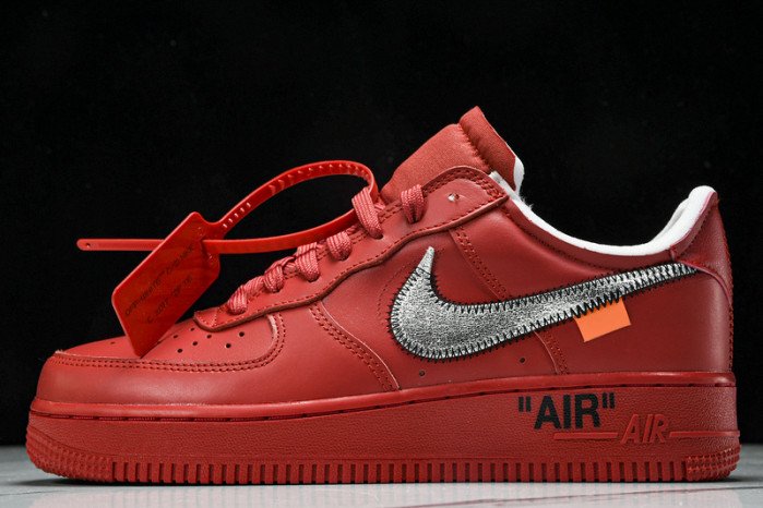 OF x Nike Air Force 1 Low red  AO4297-600