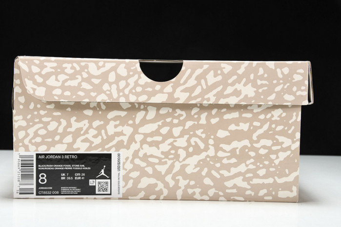 Air Jordan 3 “Desert Elephant”  CT8532-008