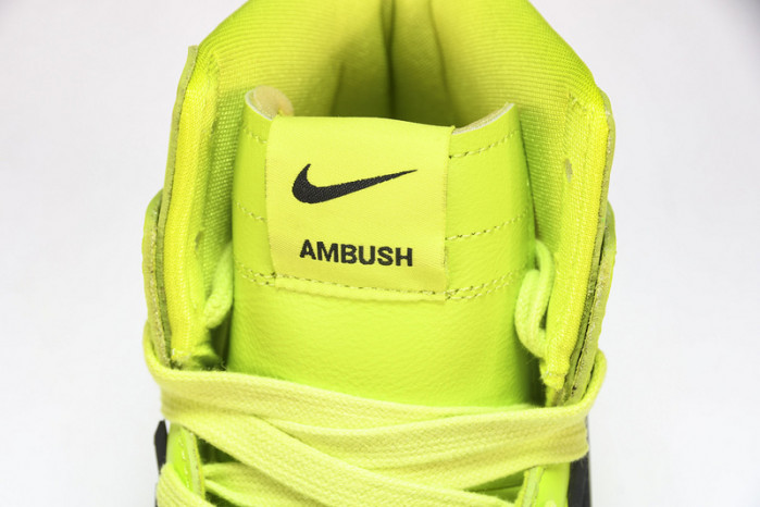 Nike Dunk High AMBUSH Flash Lime  CU7544-300