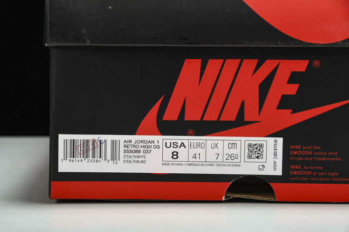 Air Jordan 1 High OG "Stealth" 555088-037