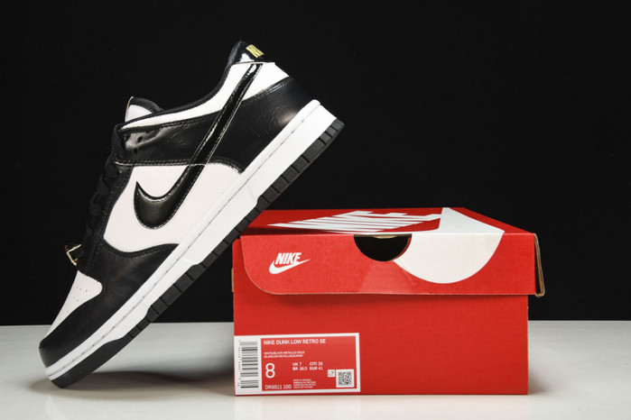 Nike Dunk Low World Champs Black White  DR9511-100