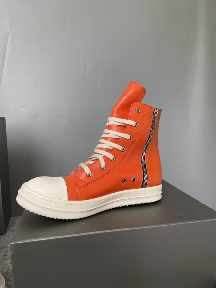 RICK OWENS SNEAKERS COPSHOE OR-high top 02
