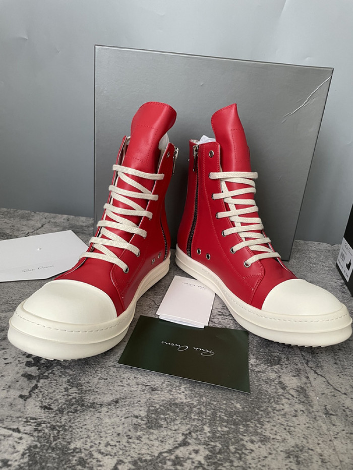 RICK OWENS SNEAKERS COPSHOE OR-high top 03
