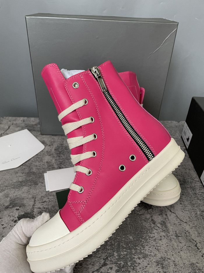 RICK OWENS SNEAKERS COPSHOE OR-high top 05