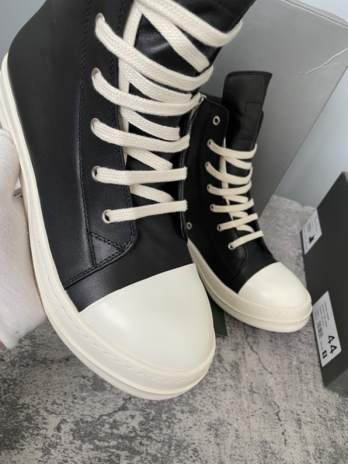 RICK OWENS SNEAKERS COPSHOE OR-high top 06