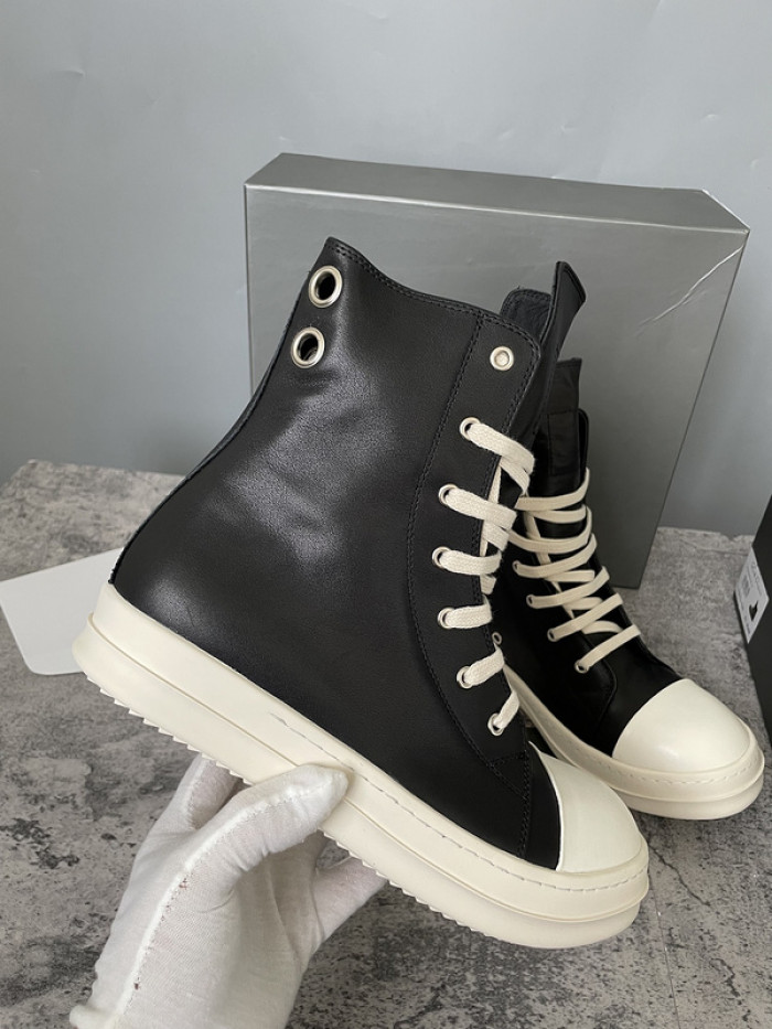 RICK OWENS SNEAKERS COPSHOE OR-high top 06