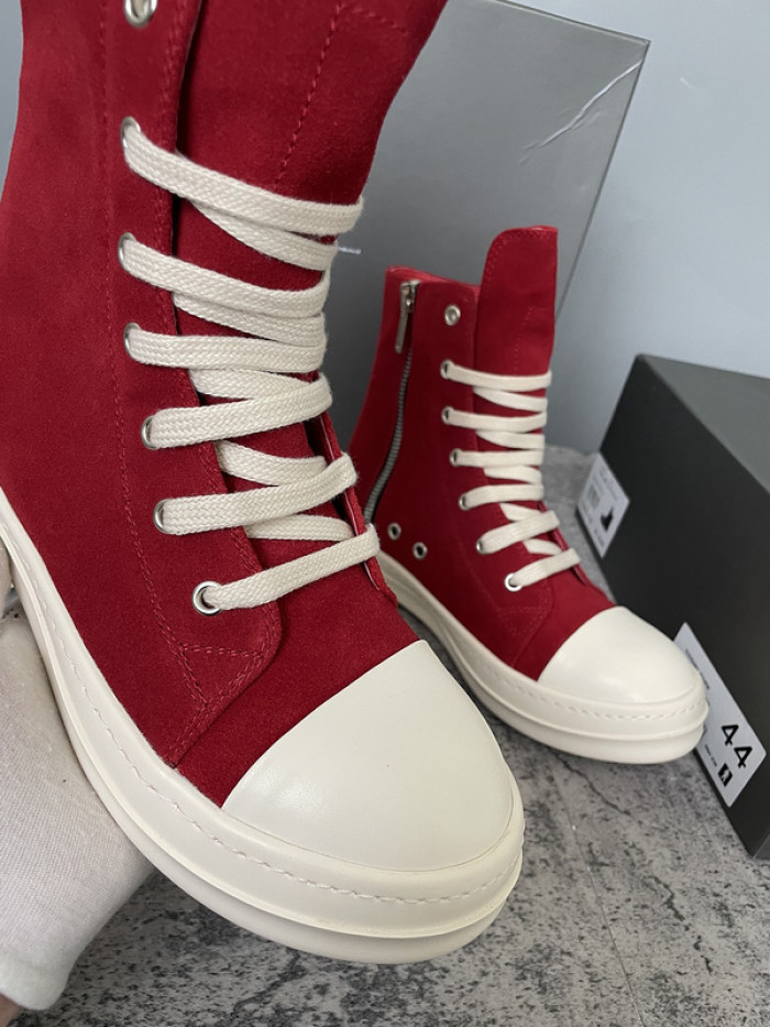 RICK OWENS SNEAKERS COPSHOE OR-high top 08