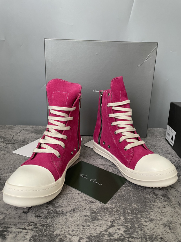 RICK OWENS SNEAKERS COPSHOE OR-high top 10