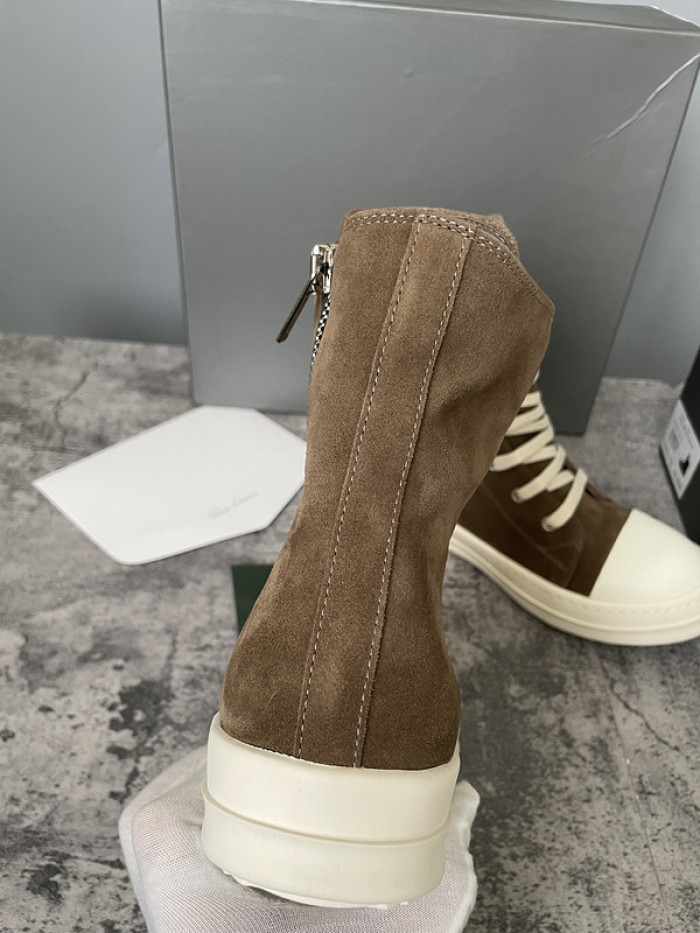 RICK OWENS SNEAKERS COPSHOE OR-high top 11