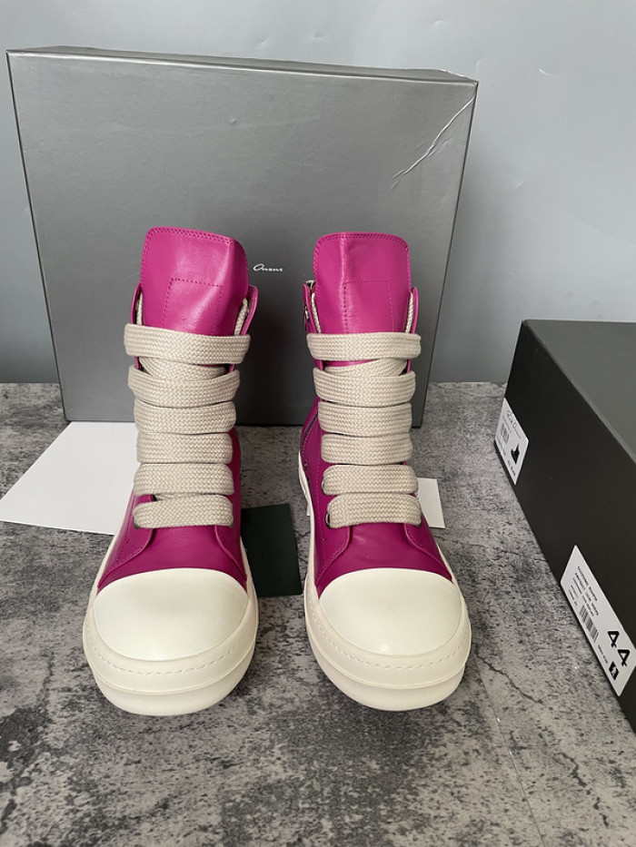 RICK OWENS SNEAKERS COPSHOE OR-high top 17