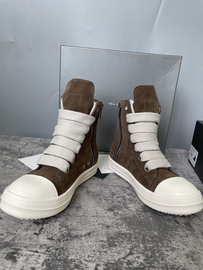 RICK OWENS SNEAKERS COPSHOE OR-high top 21