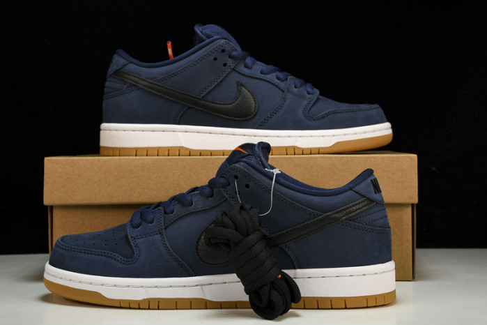 Nike SB Dunk Low Navy Black Gum  - CW7463-401