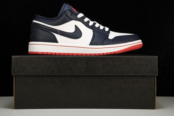 Jordan 1 Low Obsidian Ember Glow - 553558-481