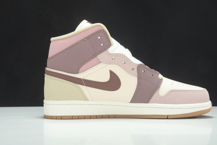 Jordan 1 Mid SE Dark Pony Smoky Mauve  - DO7440-821