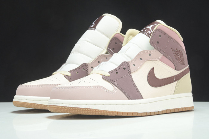Jordan 1 Mid SE Dark Pony Smoky Mauve  - DO7440-821