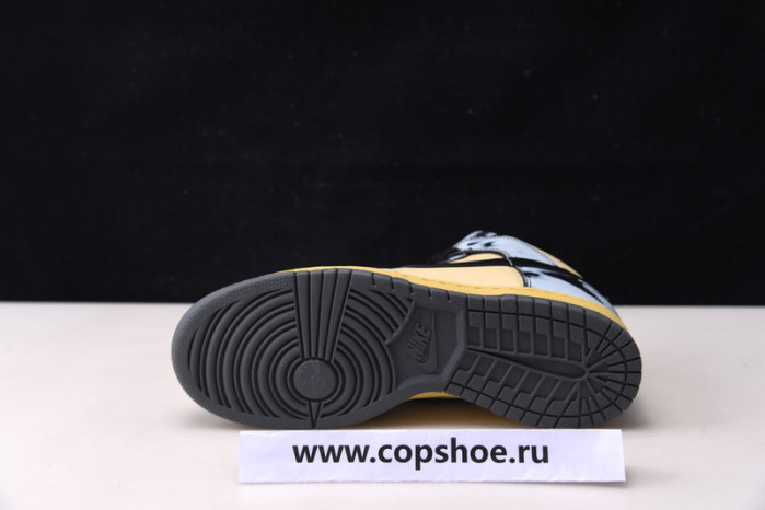 Nike Dunk High 1985 Black Acid Wash - DD9404-700