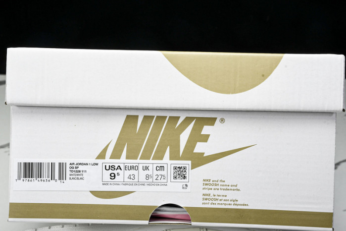 Jordan 1 Retro Low OG SP Travis Scott Michael Rubin  TD1228-111