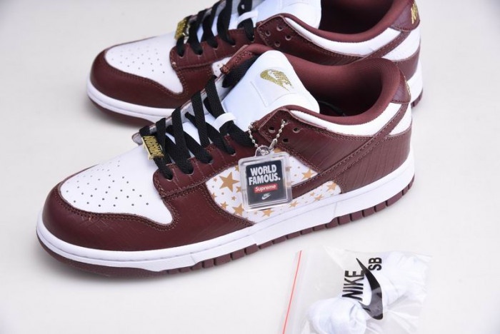 S*UPRE*ME X NIKE SB DUNK LOF DH3228-100