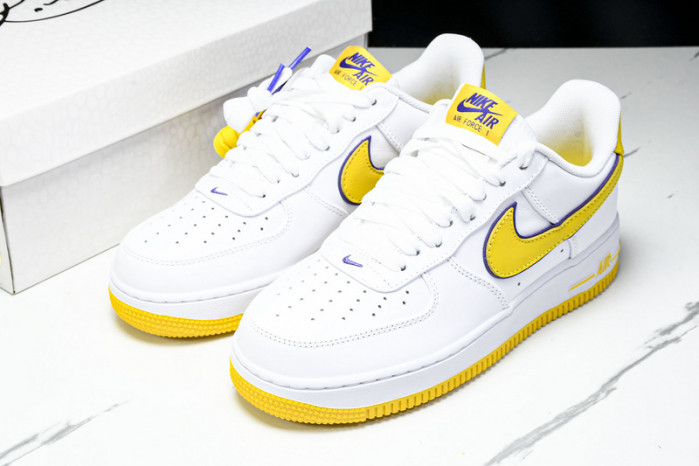 Nike Air Force 1 Low Retro QS Kobe Bryant Lakers Home  FZ1151-100