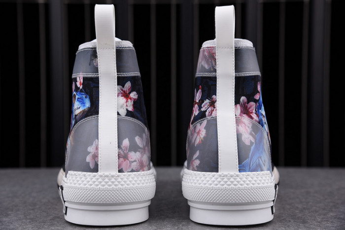 D1R* B23 OBLIQUE HIGH TOP SNEAKERS  KICKZE DR-5