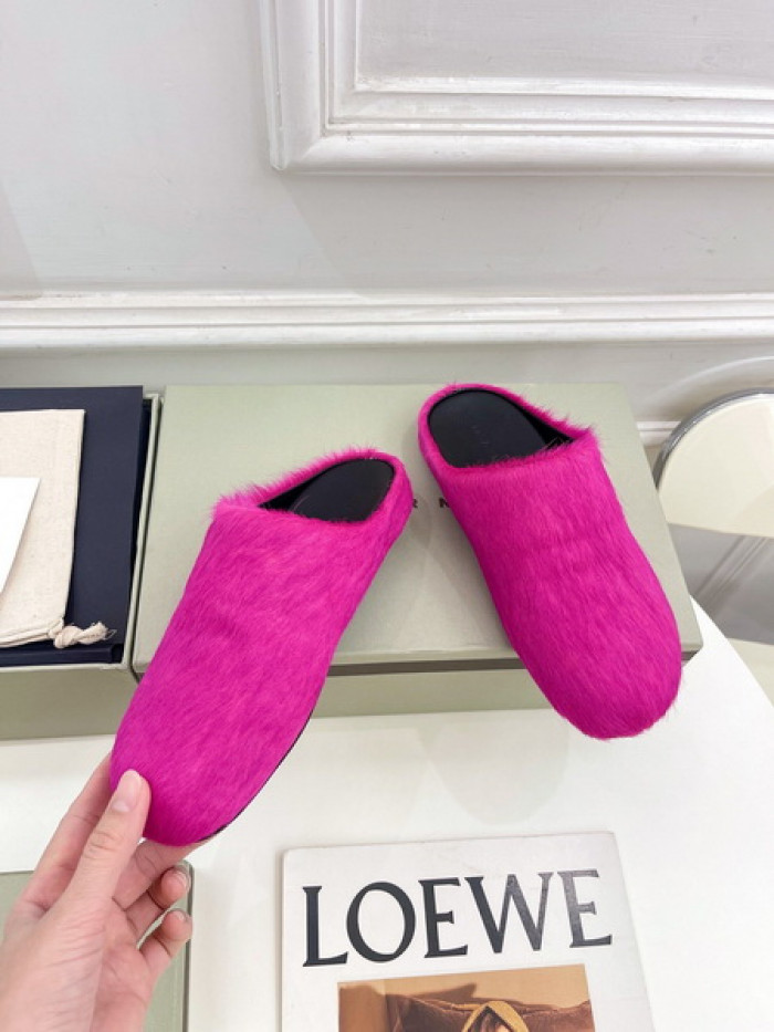 MA SLIDE PINK FUSSBETT SABOT LOAFERS COPSHOE MAR-01