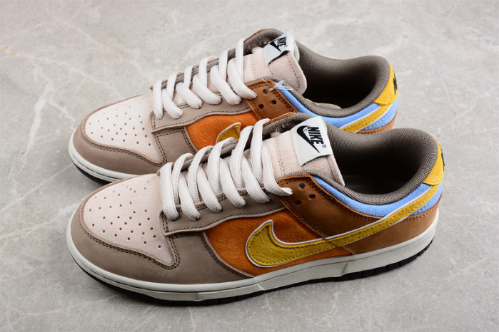 Otomo Katsuhiro x Nike SB Dunk Low Steamboy OST Brown Gold Orange LF0039-018