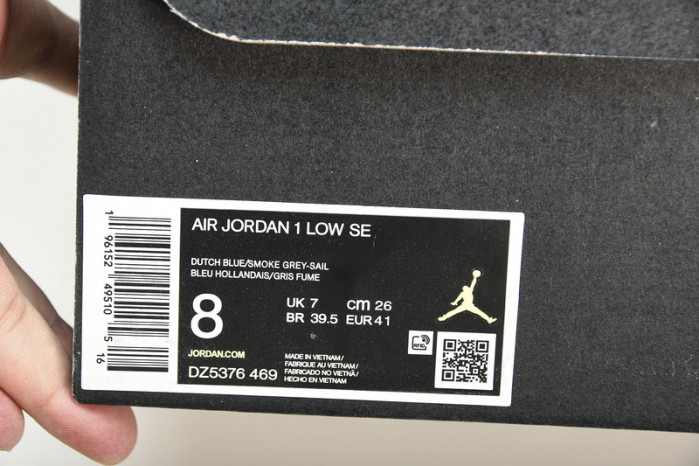 Jordan 1 Low Vintage UNC Grey - DZ5376-469