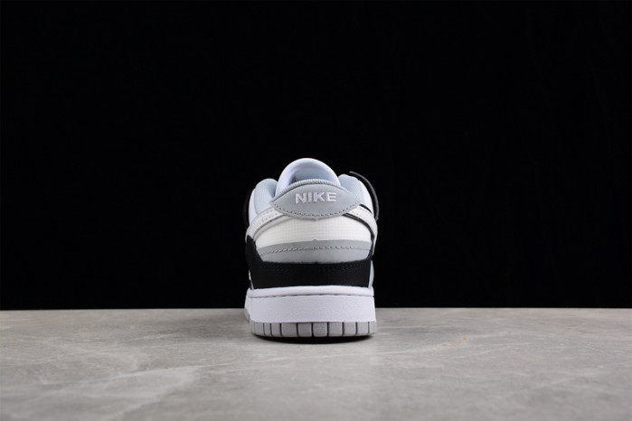 Nike Dunk Low Scrap Wolf Grey Light Lemon Twist  DC9723-001