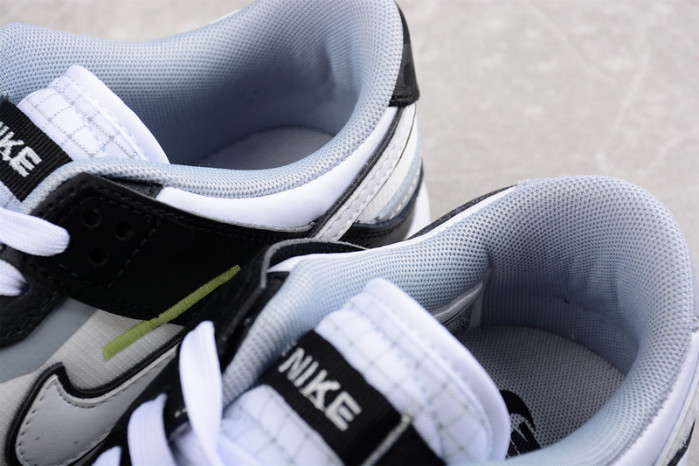 Nike Dunk Low Scrap Wolf Grey Light Lemon Twist  DC9723-001