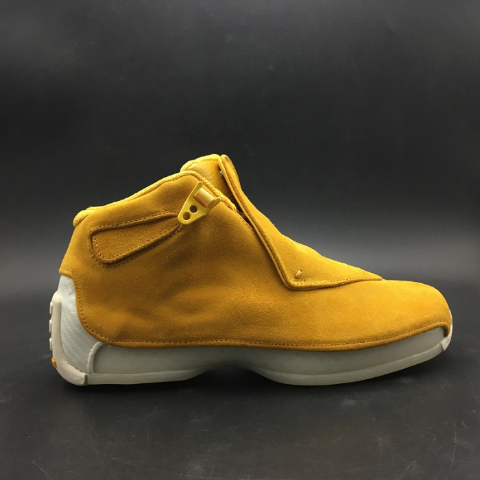 Air Jordan 18 Retro "yellow Suede" - Air Jordan -  aa2494-701