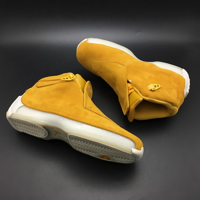 Air Jordan 18 Retro "yellow Suede" - Air Jordan -  aa2494-701