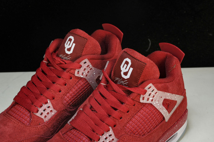 Air Jordans 4 Retro Oklahoma Sooners  AJ4-904282