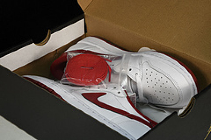 Jordan 1 Retro Low White Varsity Red - 705329-101