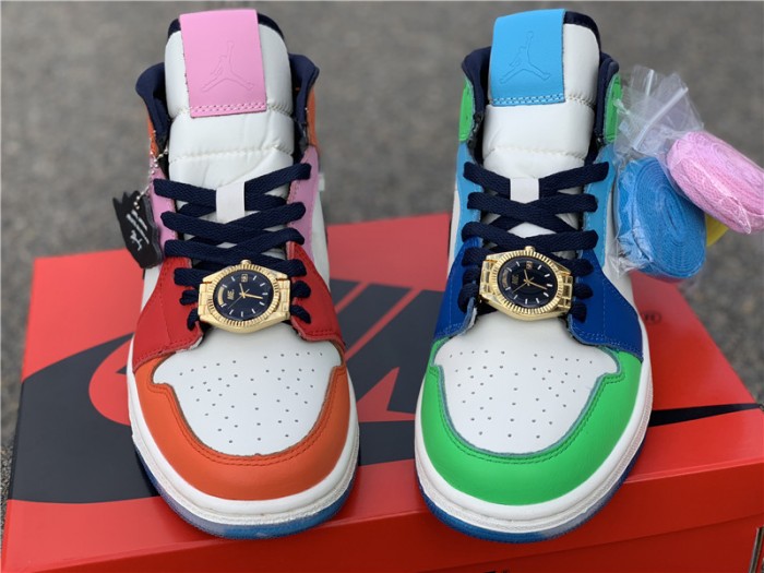 Jordan 1 Mid SE Fearless Melody Ehsani  - CQ7629-100