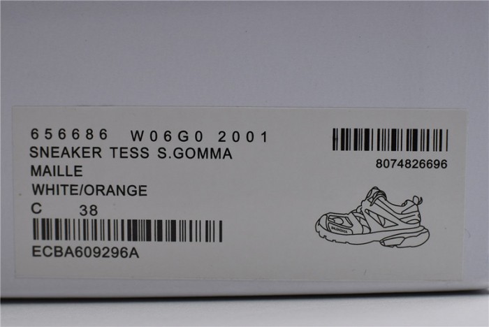 BL Sneaker Tess.s.Gomma W06G0 2001 ORANGE/WHITE