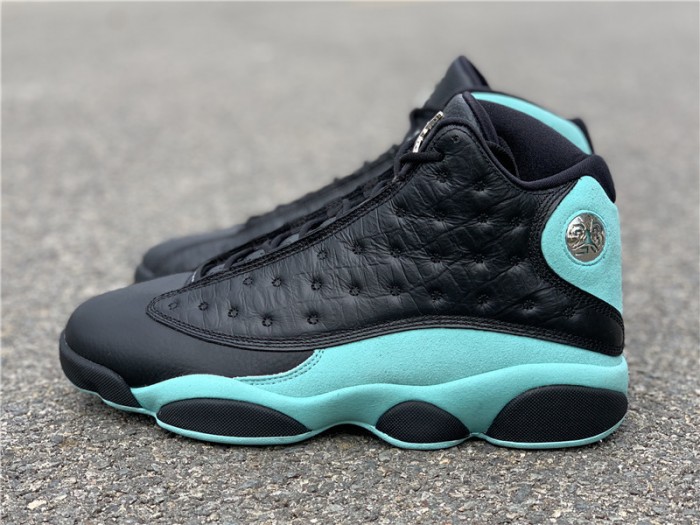 Jordan 13 Retro Black Island Green - 414571-030