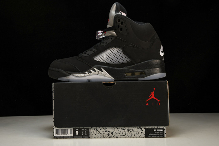 AIR JORDAN 5 BLACK METALLIC (2016) 845035-003