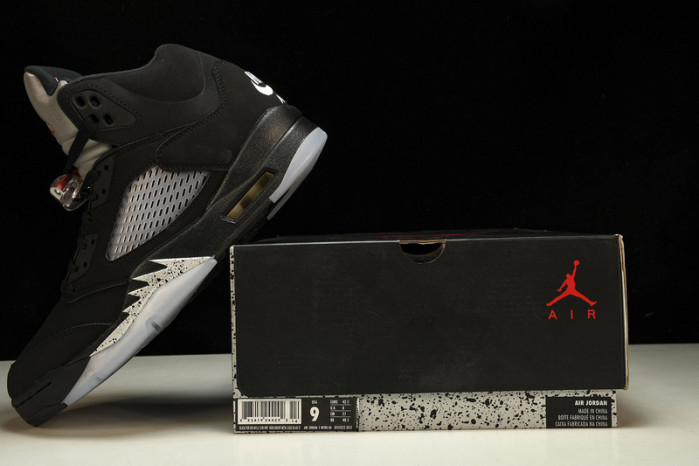 AIR JORDAN 5 BLACK METALLIC (2016) 845035-003