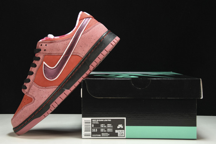 Nike SB Dunk Low Concepts Red Lobster  313170-661
