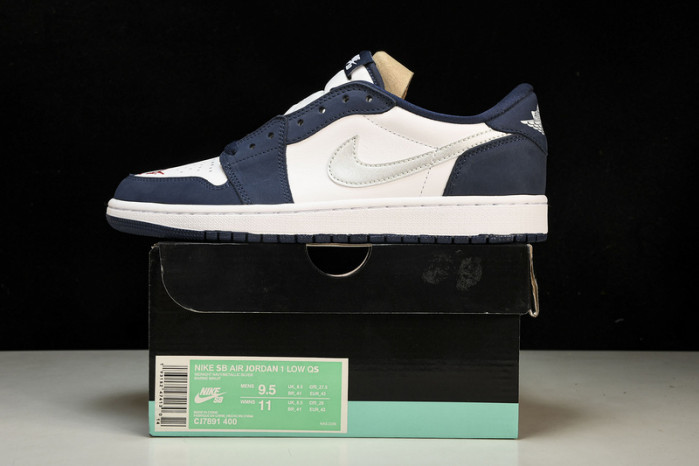 Jordan 1 Low SB Midnight Navy Men