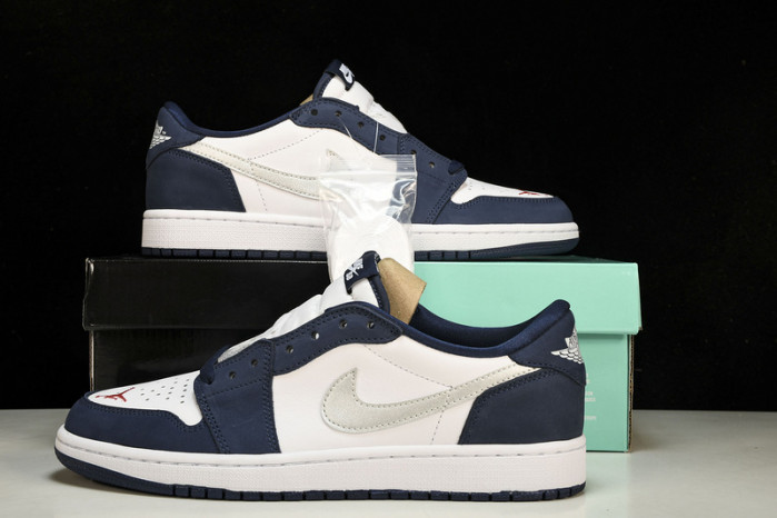 Jordan 1 Low SB Midnight Navy Men