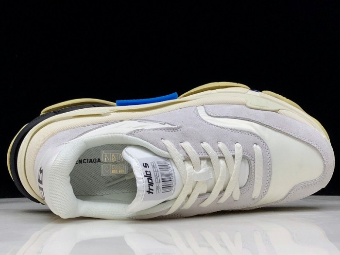 BL Triple S White Suede  500597 W0971 9000