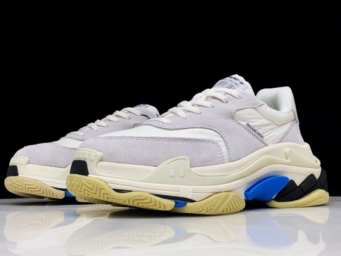 BL Triple S White Suede  500597 W0971 9000