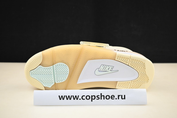Jordan 4 Retro Off-White Sail  - CV9388-100