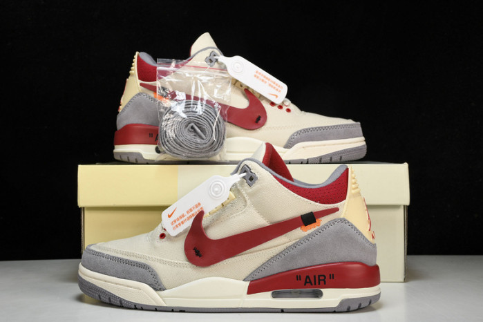 off white x Air Jordan 3 “Palomino” DH7139 123